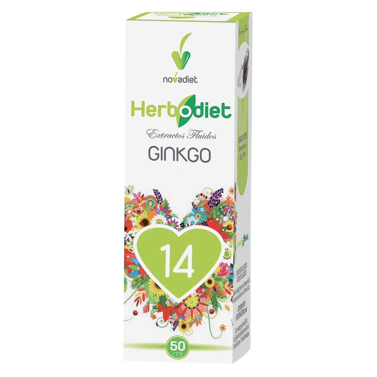 NovaDiet Herbodiet extracto fluido de Ginkgo 50ml