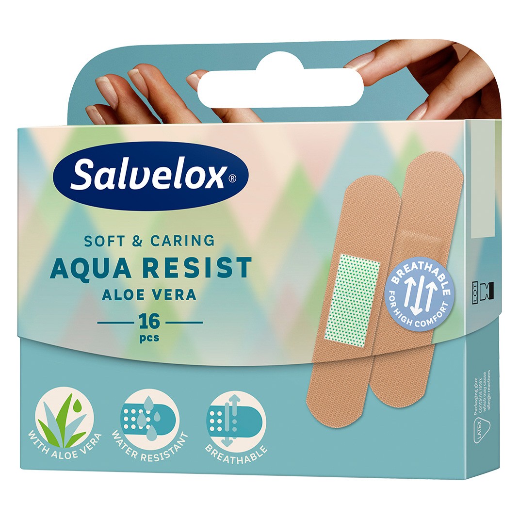 SALVELOX APOSITO PLASTICO ALOE VERA 16UD