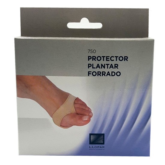 Protector plantar forrado llopar t/l par