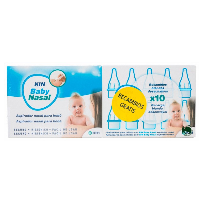 Kin baby aspirador nasal + recambio pack