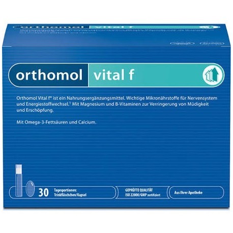 ORTHOMOL VITAL F 30 SOBRES GRANULADO