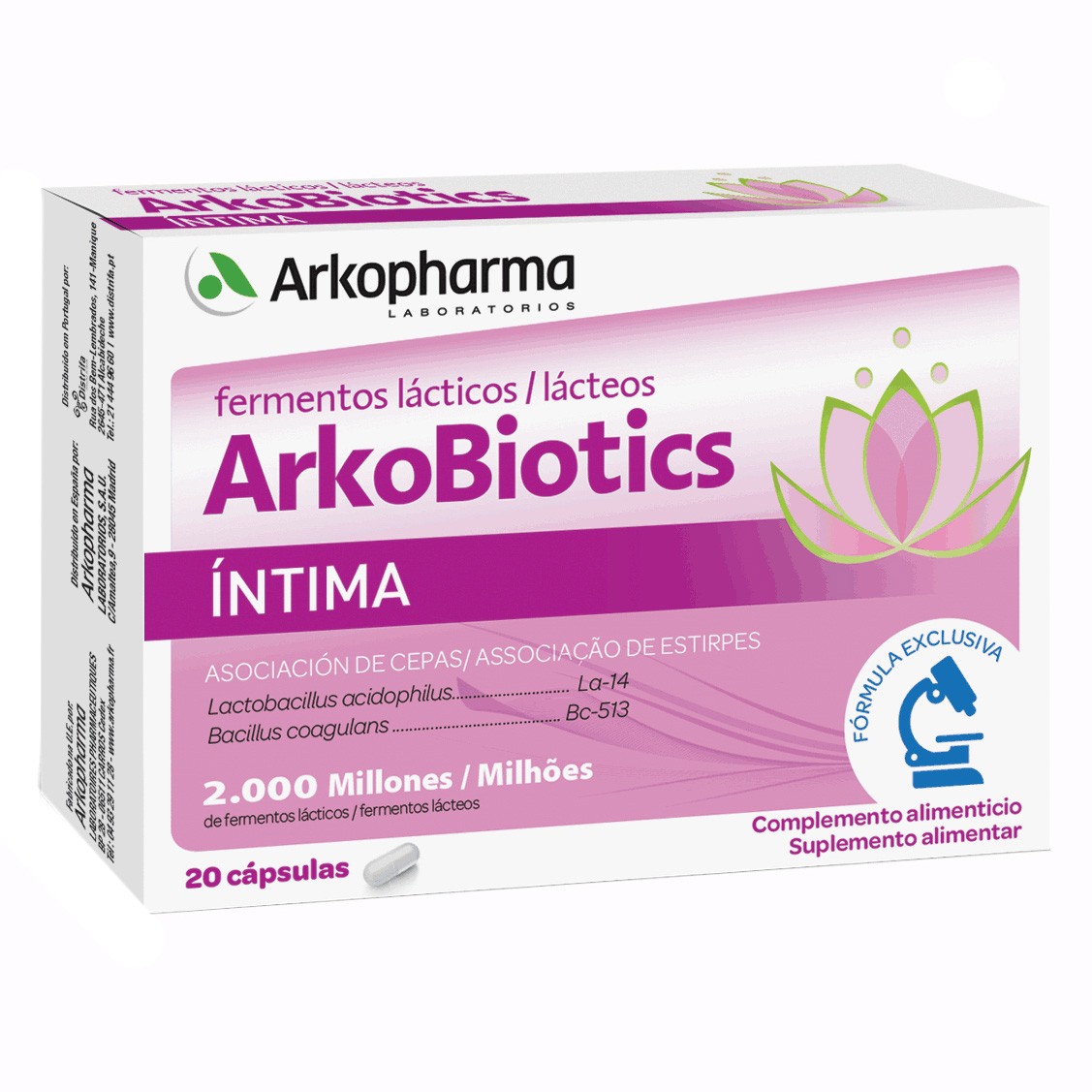 ARKOBIOTICS INTIMA 20 CAPSULAS