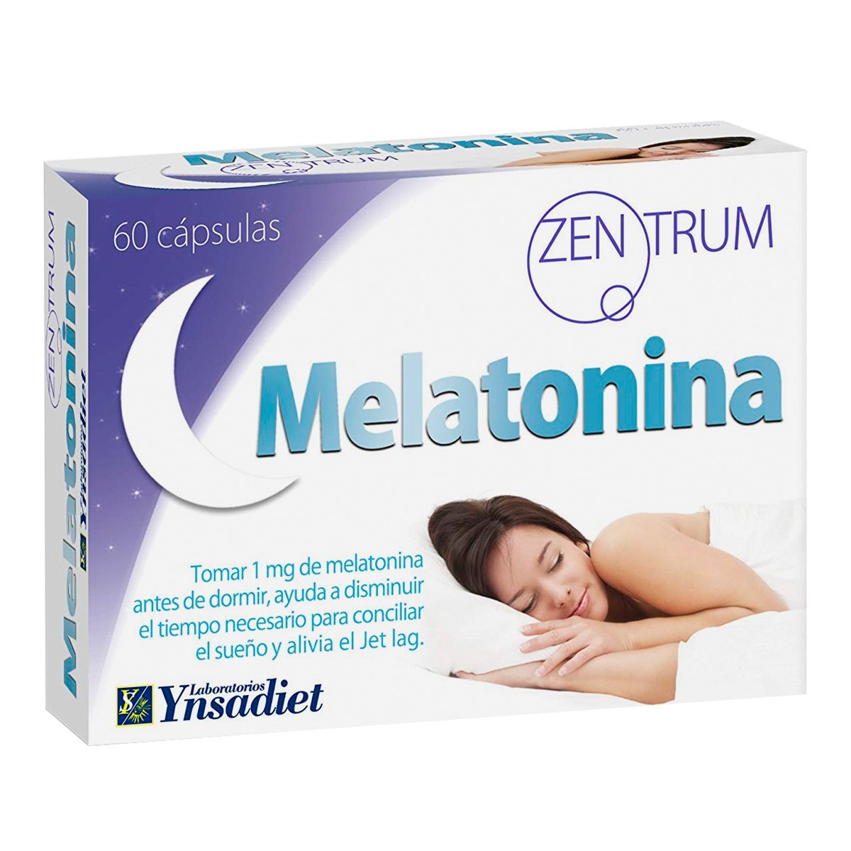 Ynsadiet Zentrum melatonina 60 cápsulas