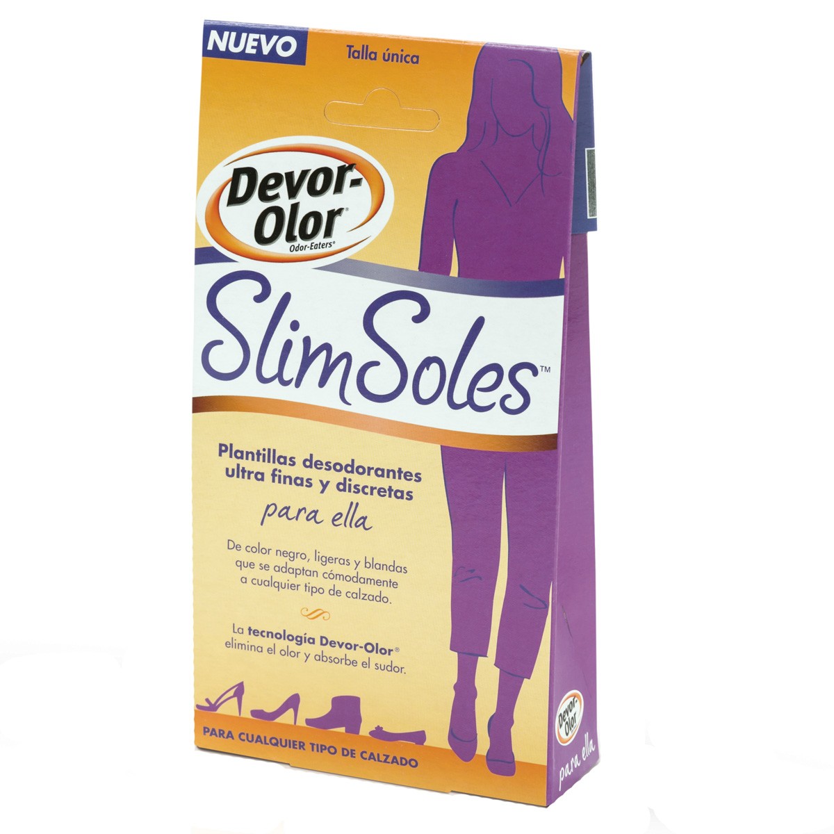 DEVOR-OLOR PLANTILLAS MUJER ULTRAFINAS