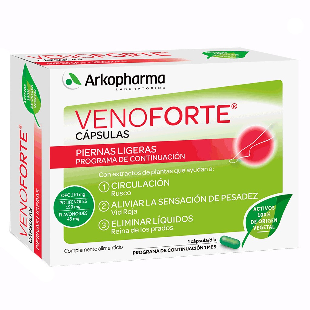 Arkopharma Venoforte 30 cápsulas