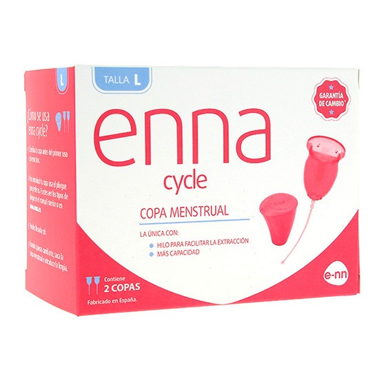 ENNA CYCLE COPA MENSTRUAL T/L 2 UDS