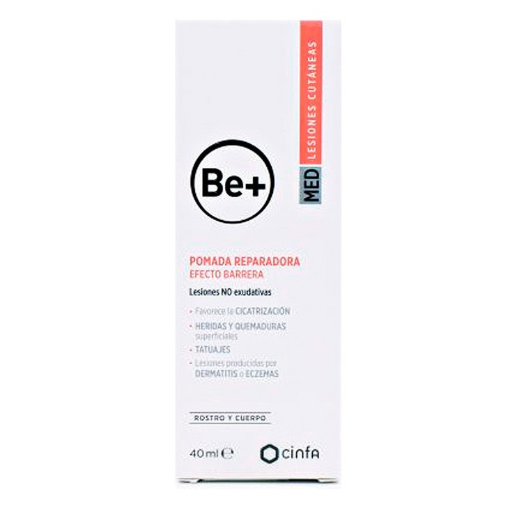 Be+ pomada reparadora efecto barrera 40ml