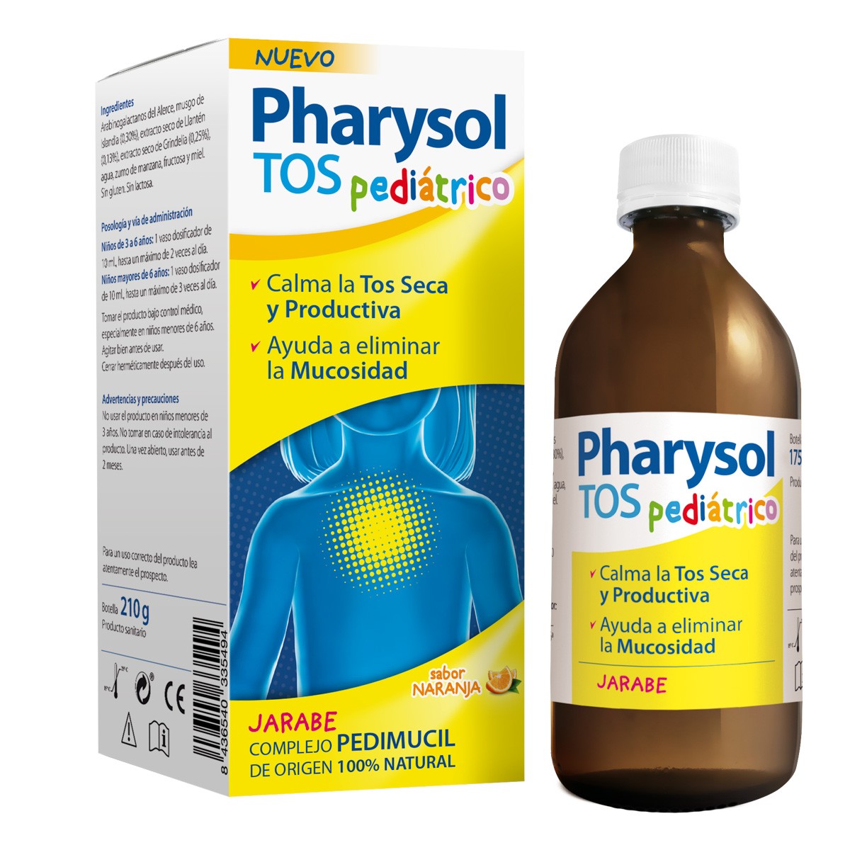 Pharysol tos pediátrico 175ml