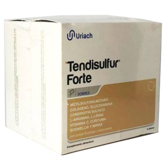 Uriach tendisulfur forte 28 sobres