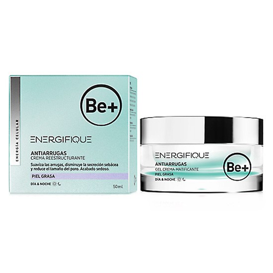 Be+  energif crema antiarrugas piel grasa 50ml