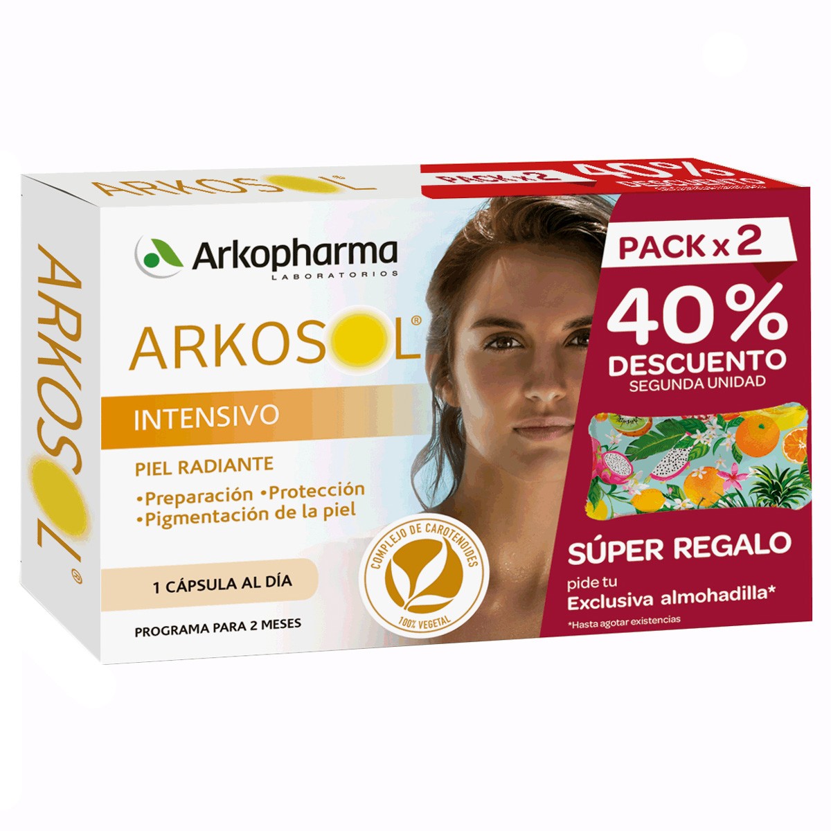 Arkopharma intensivo 30 perlas x 2u