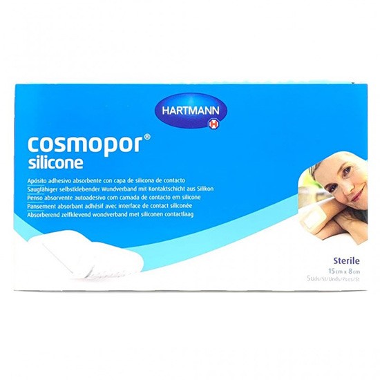 Hartmann Cosmopor Silicone P5 15x8cm 5u