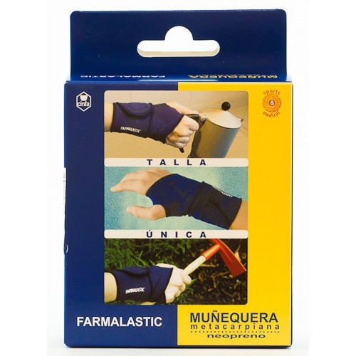 Farmalastic muñequera metacarpiana neopreno Talla única