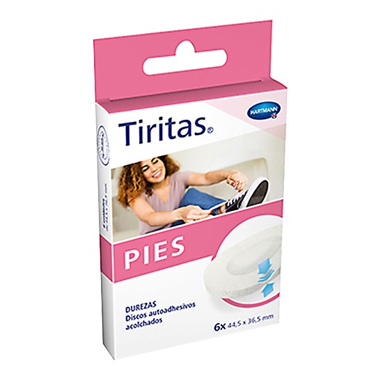 Tiritas pies durezas Hartmann 6u