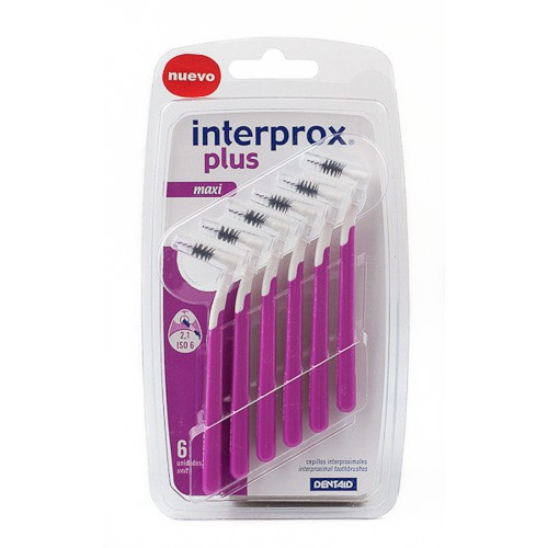 CEPILLO INTERPROX PLUS MAXI 6 UI.