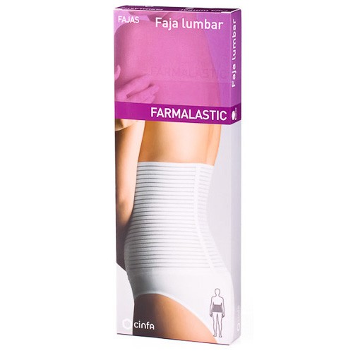 FAJA FARMALASTIC LUMBAR VELCR T/4 130-14