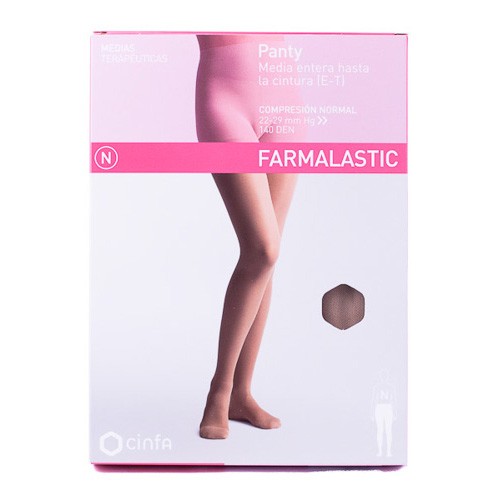 PANTY FARMALASTIC NORMAL BEIG T.MED.